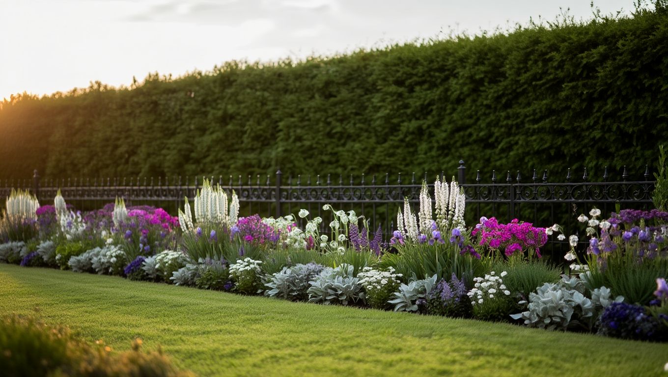 Викройка клумби Баварія на агроволокні, сонячні місця, легка напівтінь